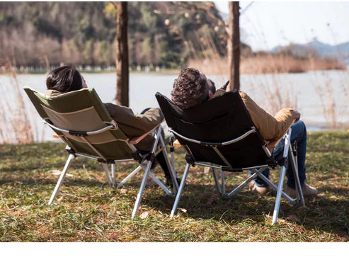 Naturehike TY03 Tall Recliner Lying Chair - Khaki