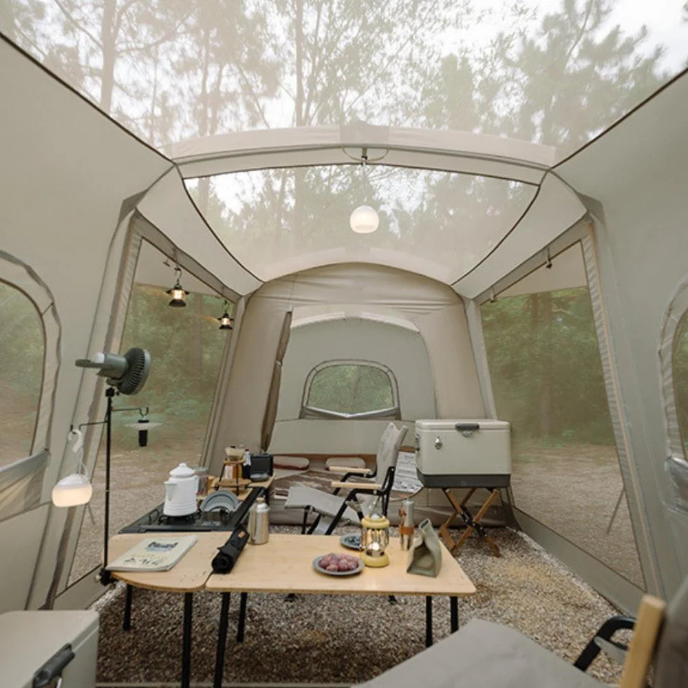 Naturehike Cloud Vessel Fast Tunnel Tent - Khaki