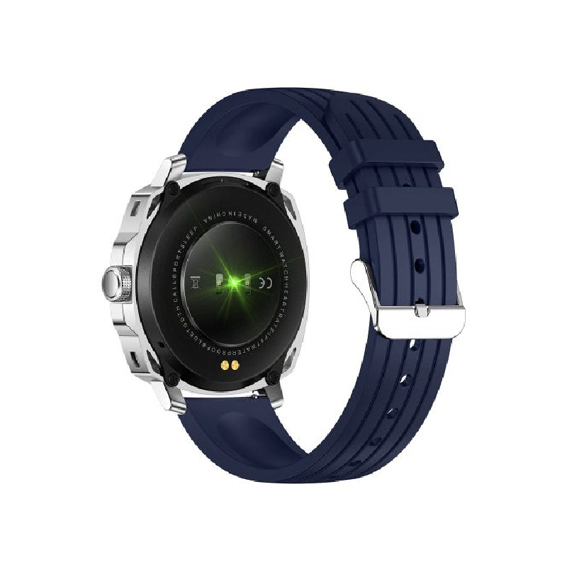 السويسري العسكري دوم 4 ذكية سيلف سيلف إطار زرقاء حزام السيليكون