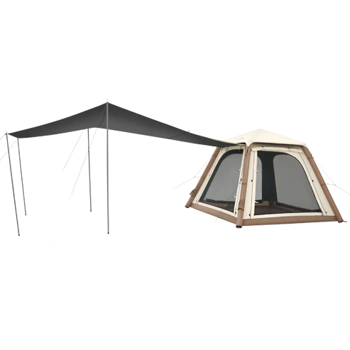 Naturehike Ango Pro Inflatable Tent - Khaki - Brown (240*240*180)