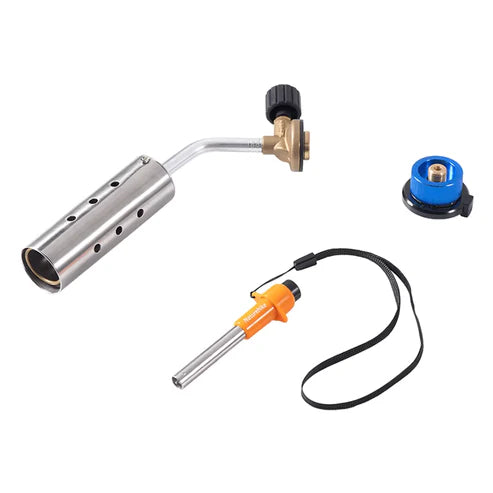 Naturehike Long High-Power Blow Torch Set - Steel Natural