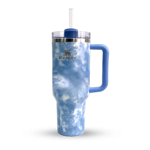 Stanley Quencher Tumbler 40 Oz Ocean Blue-Frost Lid (Global Variant)