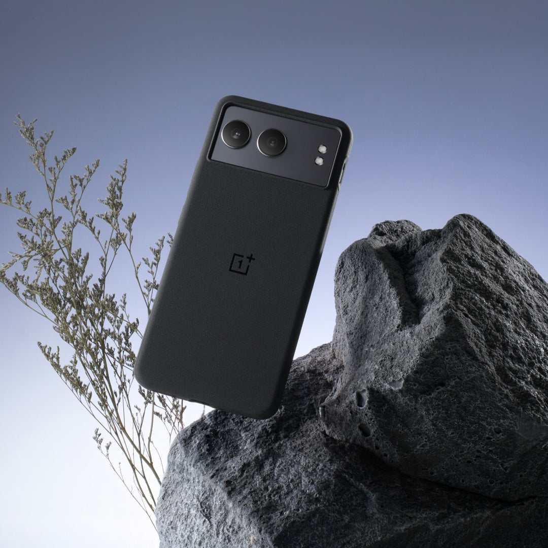 Oneplus Nord 4 Sandstone Bumper Case (Opc26) (Black)