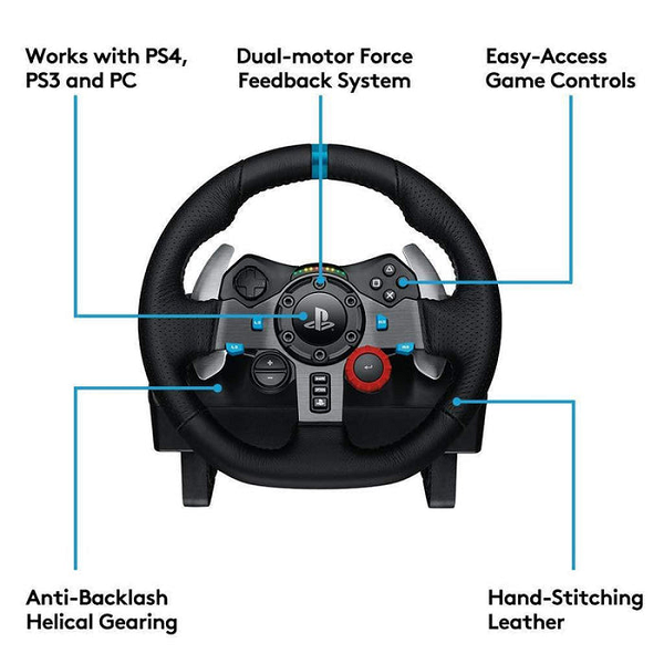 Logitech G29 Driving Force Race Wheel For PlayStation 5 / PlayStation4