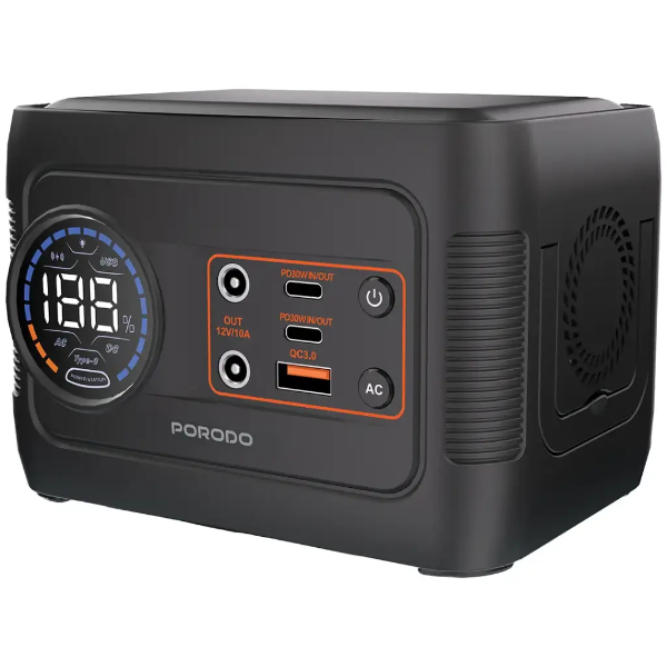 Porodo 150W Forcebase Portable Power Station With Multi - Mode Led Lig ...