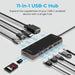 Promate 11 in 1 USB-C 100W Prime Hub Pro Black - Future Store