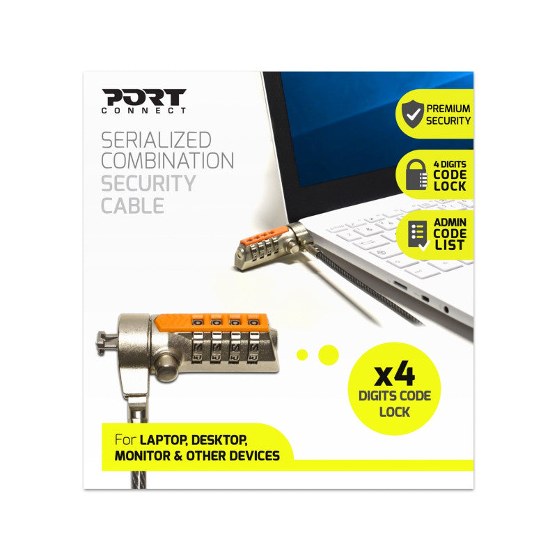 كابل الأمان المسلسل المسلسل للمنفذ