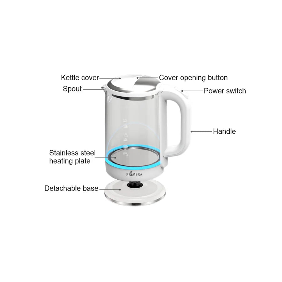 Glass Kettle 1.8 Ltr (PGK1500)