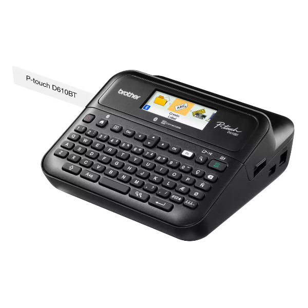 Brother Desktop Bluetooth and PC Connectable Label Printer with Colour LCD display
