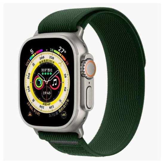 Pawa Paris Trail Loop Watch Strap Ultra/Series 8 49/45/44/42MM - Green loop