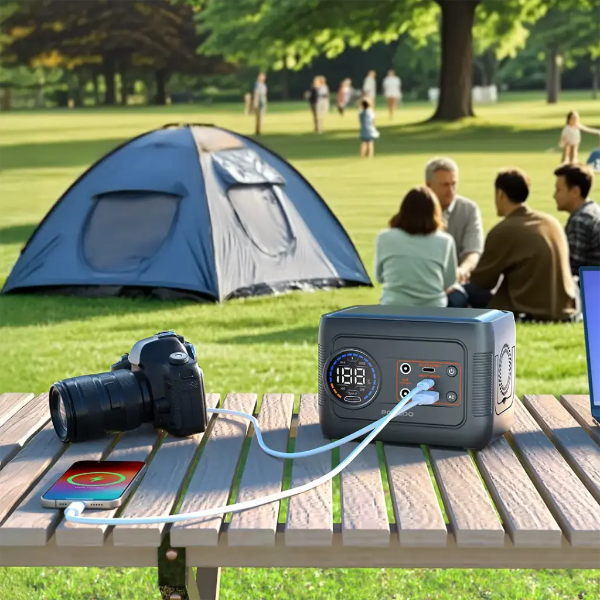 Porodo 150W Forcebase Portable Power Station With Multi - Mode Led Lighting