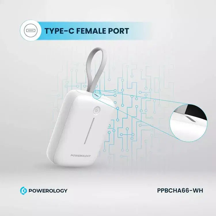 Powerology 10000Mah Magsafe Combo White
