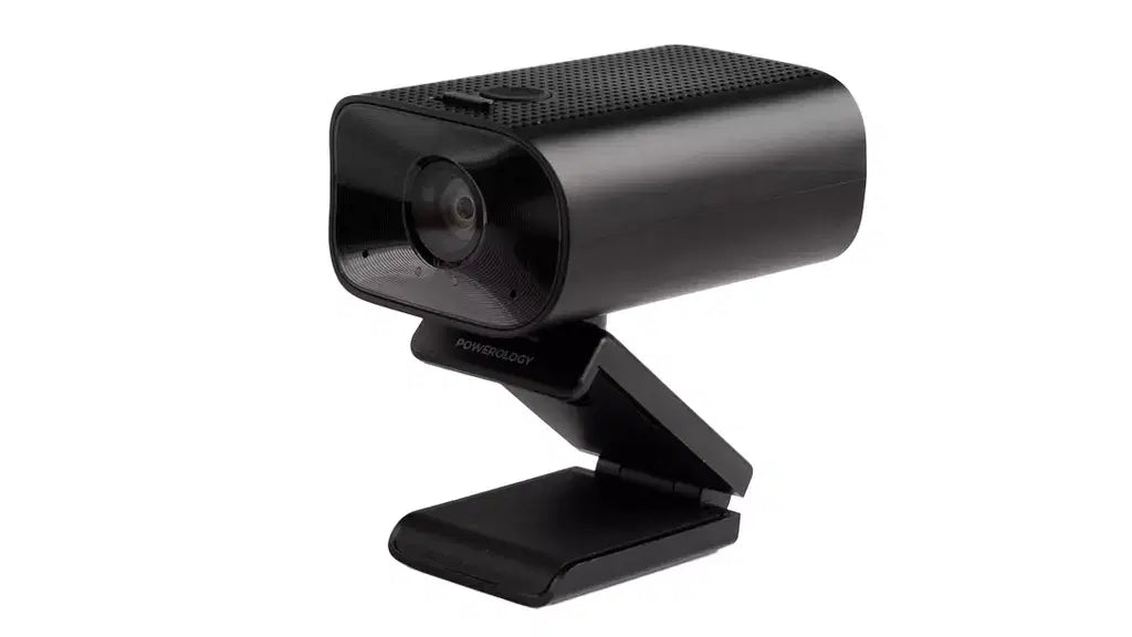 Powerology 1080P Conference Webcam Black