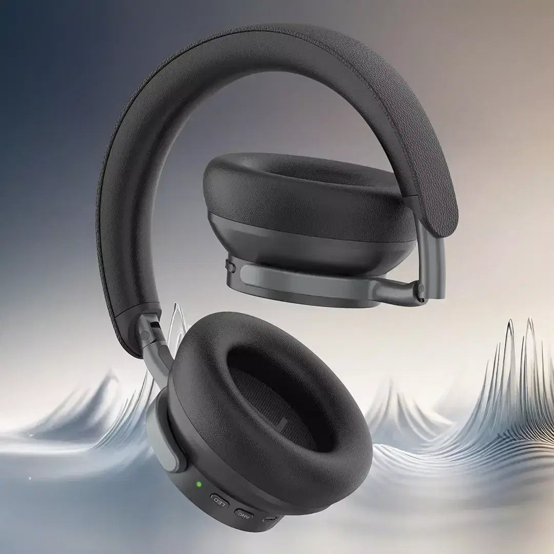 Powerology Astro ANC Wireless Headphones-Black