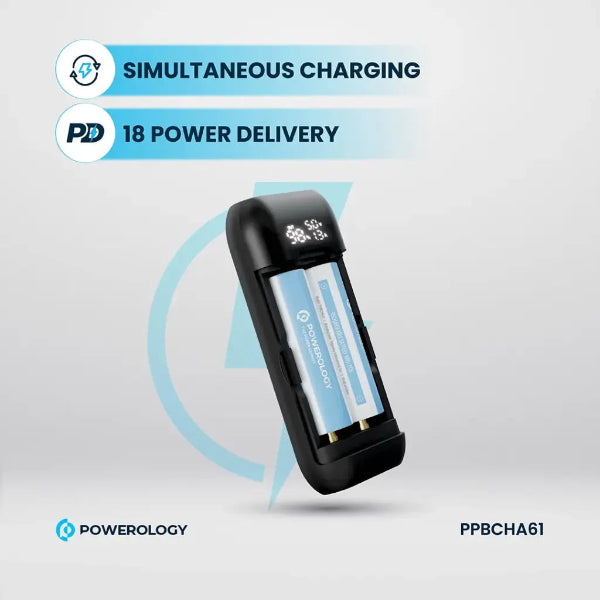 Powerology Diy Cell 10000+5000mAh Powerbank