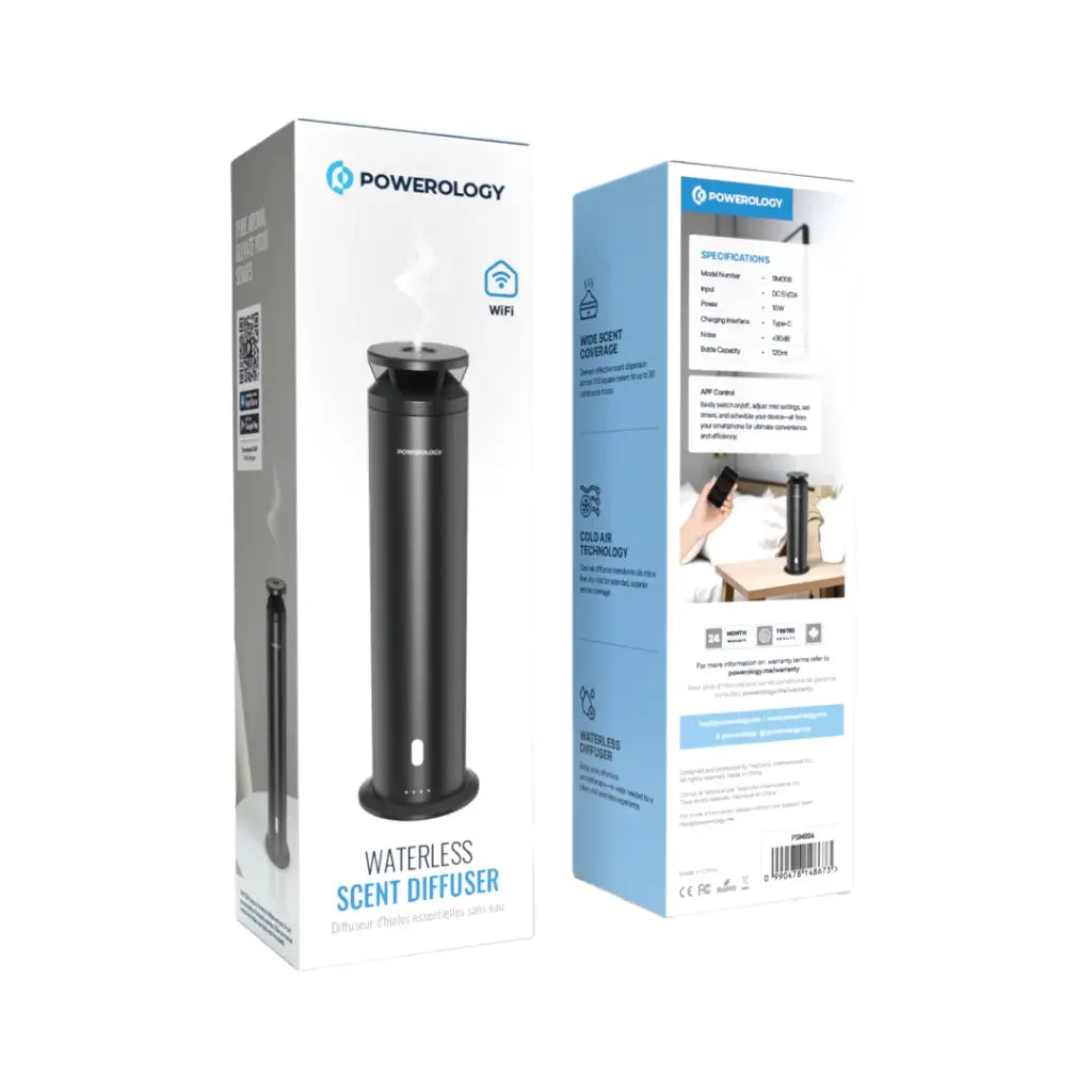 Powerology Waterless Scent Diffuser Black