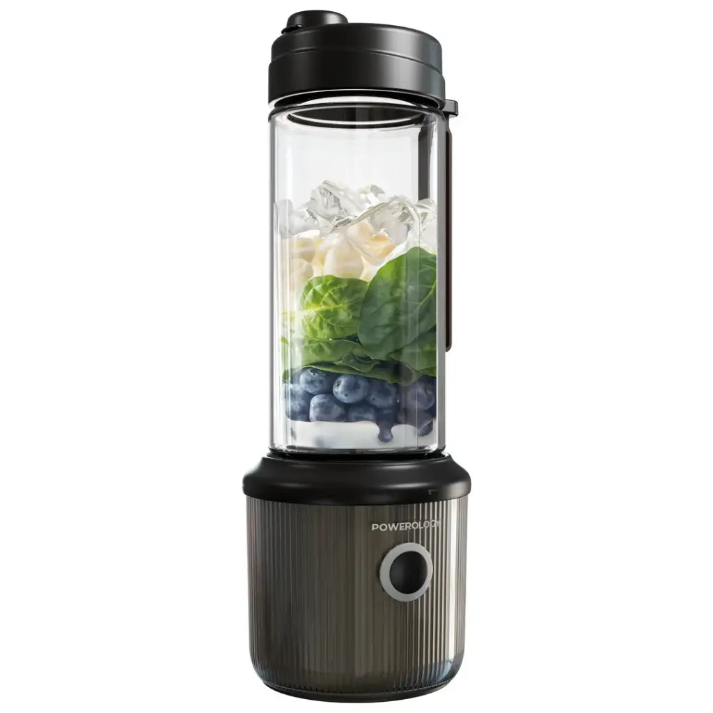 Powerology Press & Refresh Portable BlenderBlack 