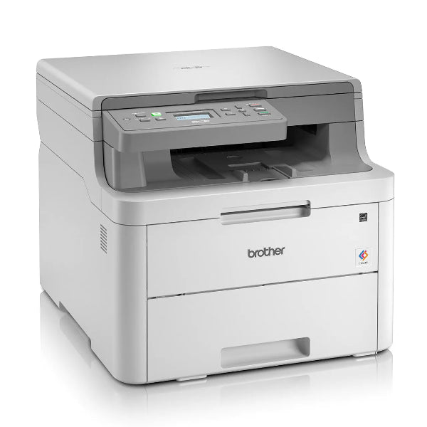 Brother 3-in-1 Color LED Laser Multifunction Printer with Automatic 2-sided printing and Wireless Connectivity