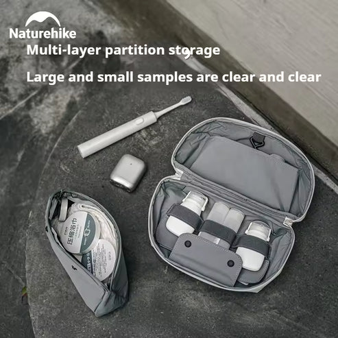 Naturehike Oxygen 2-in-1 Toiletry Bag - Black