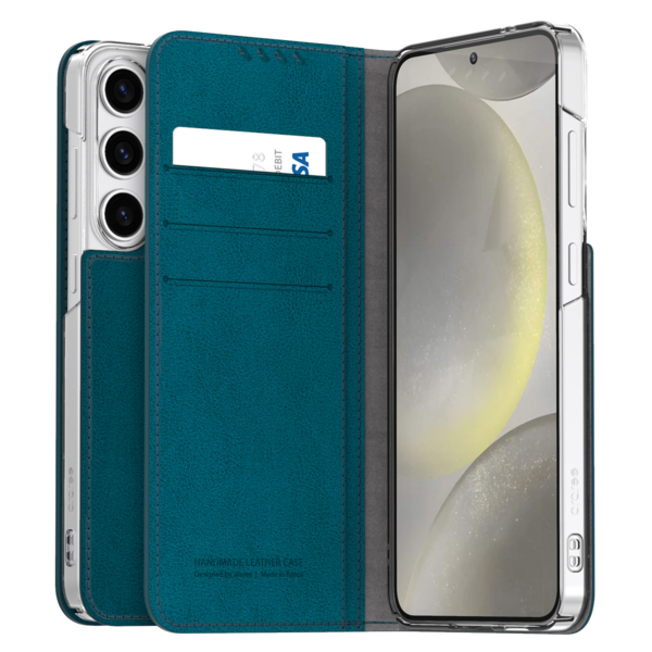 ARAREE MUSTANG DIARY WALLET CASE SAMSUNG For GALAXY S24 ULTRA - ASH BLUE