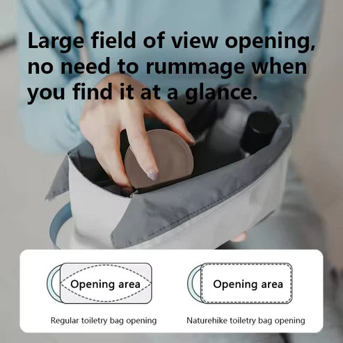 Naturehike Oxygen Toiletry Bag - Black (L)