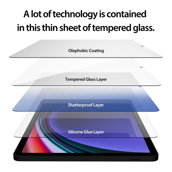 Araree Front Core Tempred Glass For Tab S8 | S9 | S9 Fe - Clear (1Pcs)