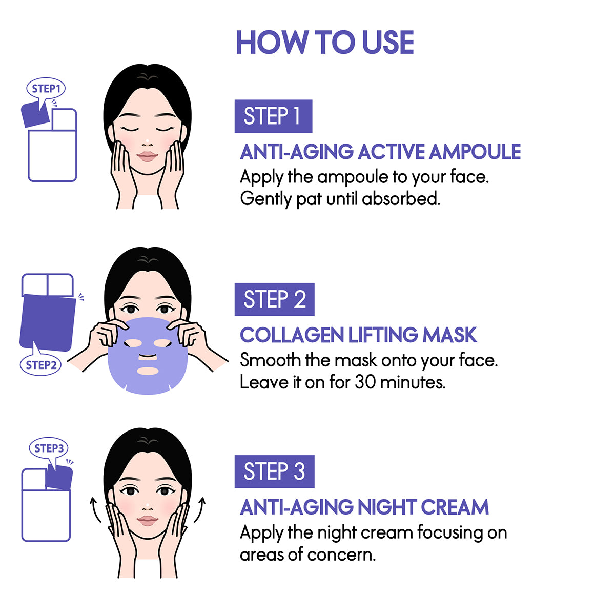 Elle Anti Aging Collagen Lifting Mask
