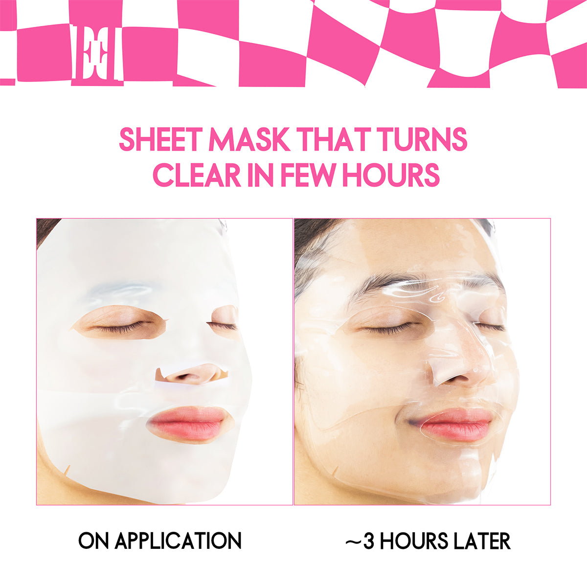 Elle Deep Collagen Color Changing Mask Pack Of 4