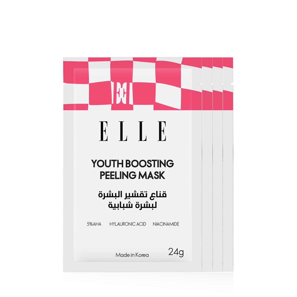 Elle Youth Boosting Peeling Mask Pack Of 4