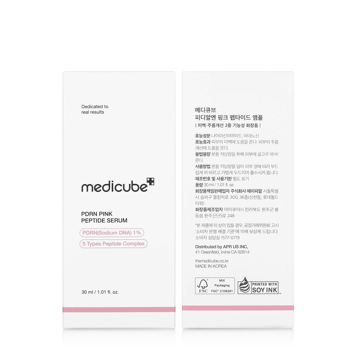 Medicube Pdrn Pink Peptide Serum 30Ml