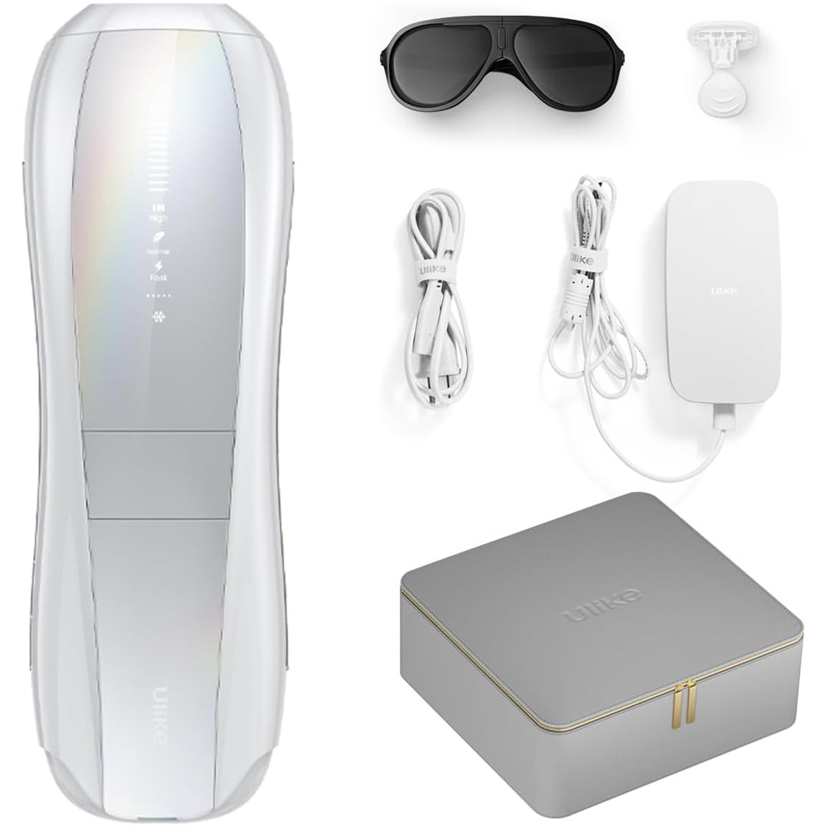 Ulike Air 10 Ipl Hair Removal Device With Leather Case Silver