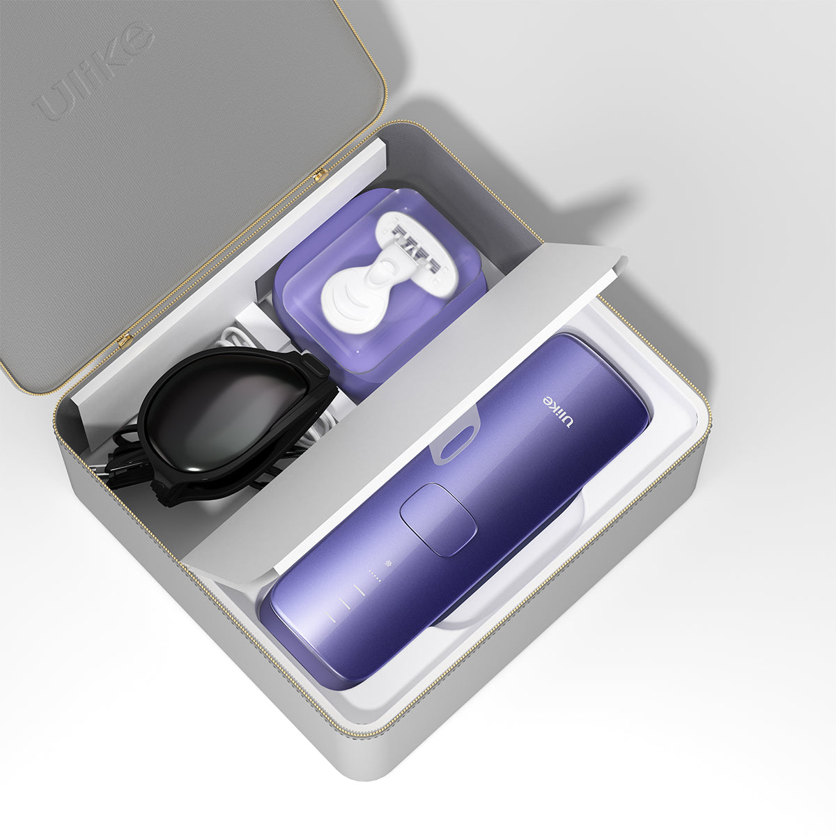 Ulike Sapphireair3 Ipl Hair Removal Device With Leathercase Purple