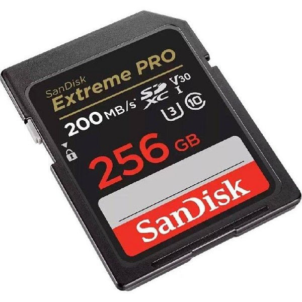 Sandisk Extreme Pro UHS SD Card, 256GB