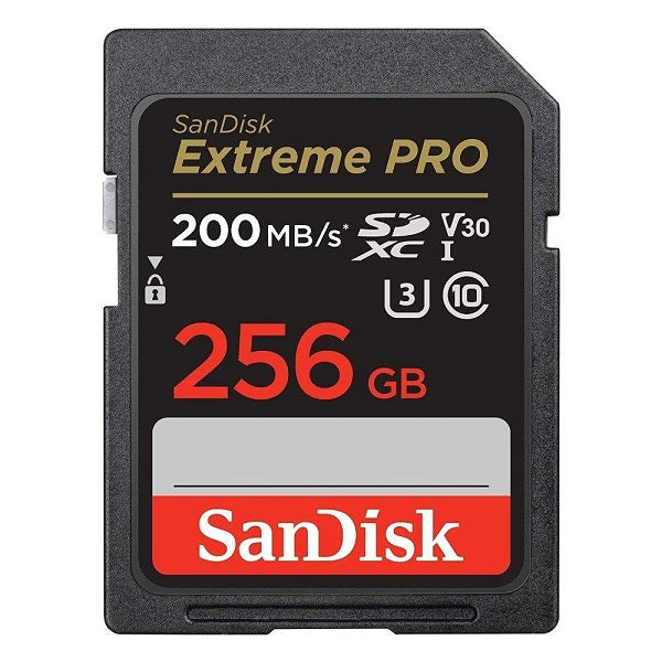 Sandisk Extreme Pro UHS SD Card, 256GB