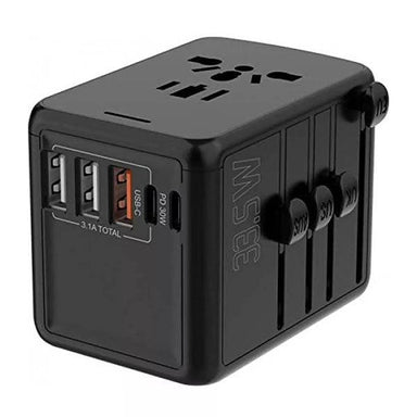 Swiss Military 5 Ports Power Station 35W & DC Travel Charger - Future Store