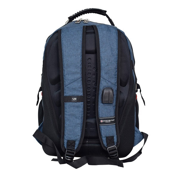 Swiss Military Backpack Luxury Blue 34L