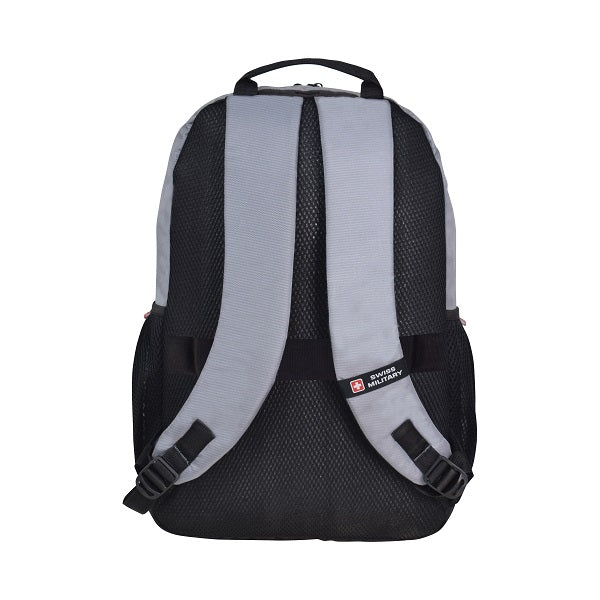 Swiss Military Backpack Patron Black Grey 16L