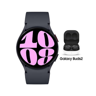 Samsung Galaxy Watch6 40mm Bluetooth | Galaxy Buds 2 Bundle Graphite - Future Store