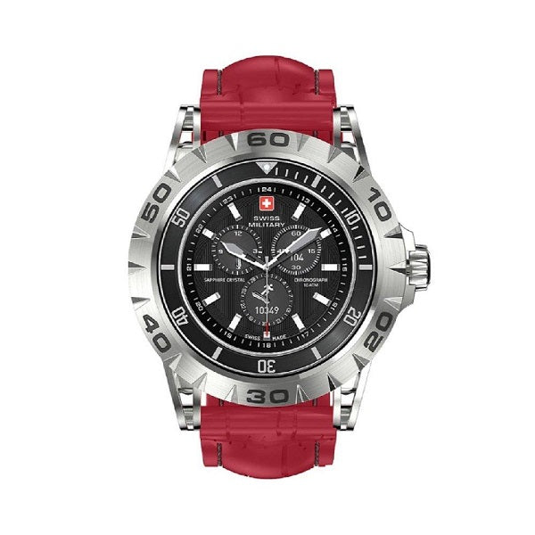 Swiss Military Dom 2 Smart Watch Red-JDJ4