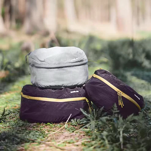 Naturehike CloudPouch Travel Compartment Organizers - Purple (3 pieces)