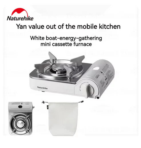 Naturehike Mini Cassette Stove - Salt White