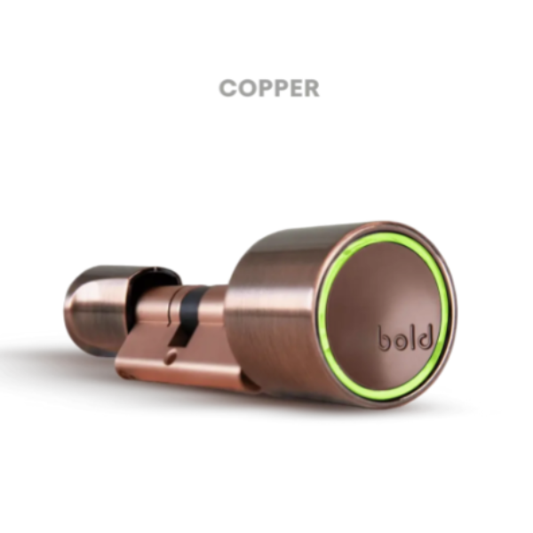 Bold Smart Cylinder Lock SX-33 - Copper
