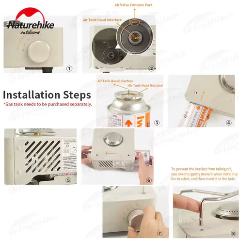 Naturehike Mini Cassette Stove - Army Green