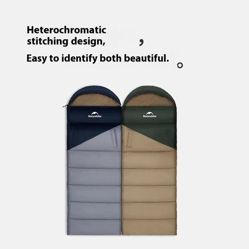 Naturehike Sunny Day PL02 Sleeping Bag - Dark Green (190+30)*80