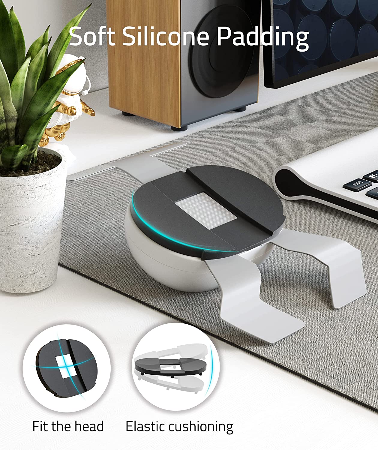 Syntech VR 10,000mAh Battery Pack Compatible with Meta/Oculus Quest 2 White