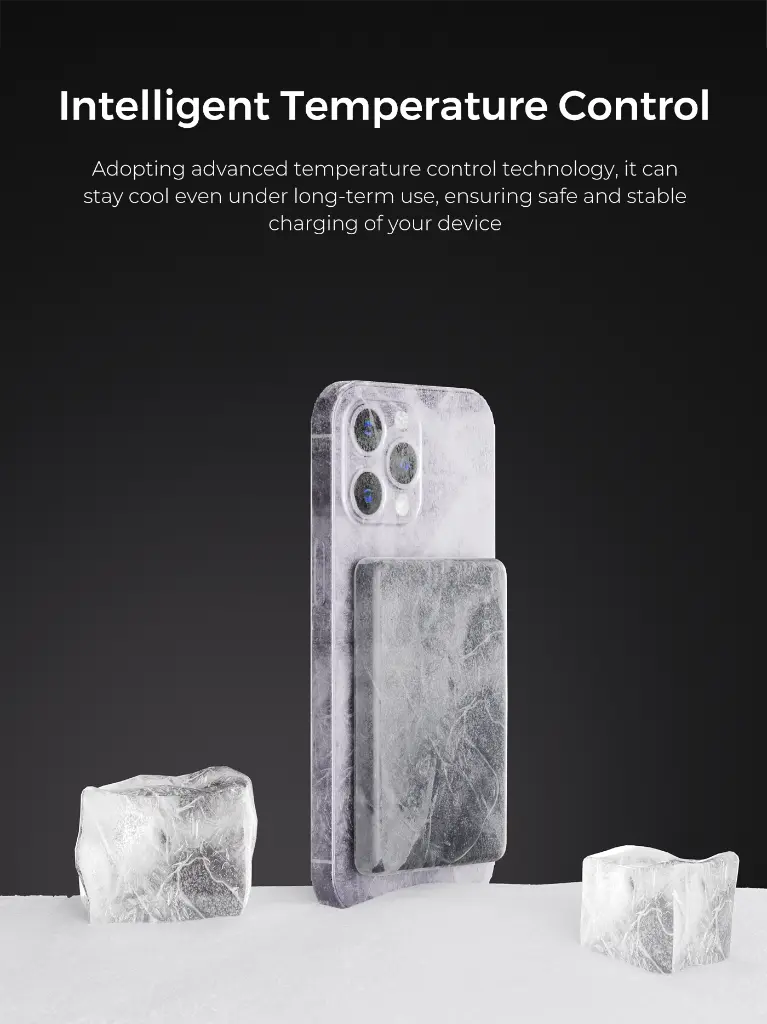 ZLOS 5000mAh Power Bank Magnetic Wireless