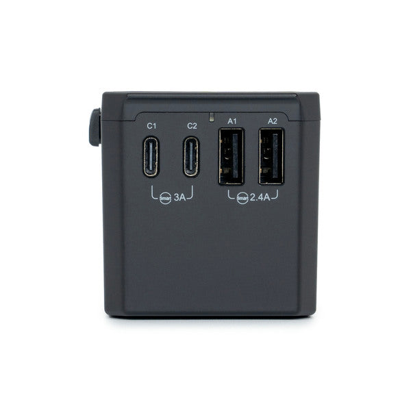 Torrii Bolt 70W Gan Universal Travel Adapter V4 – Black