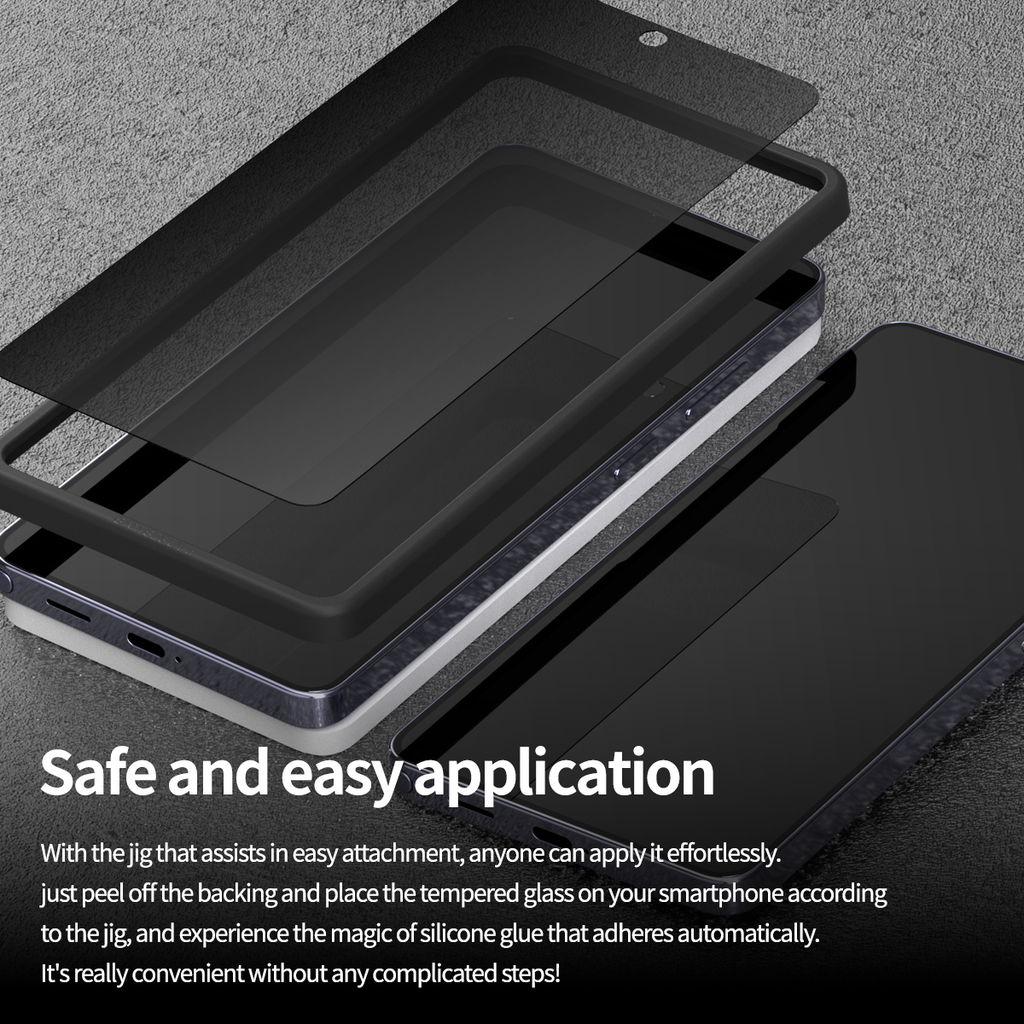 Araree Core Privacy Screen Protector For Samsung Galaxy S26 Plus -Black