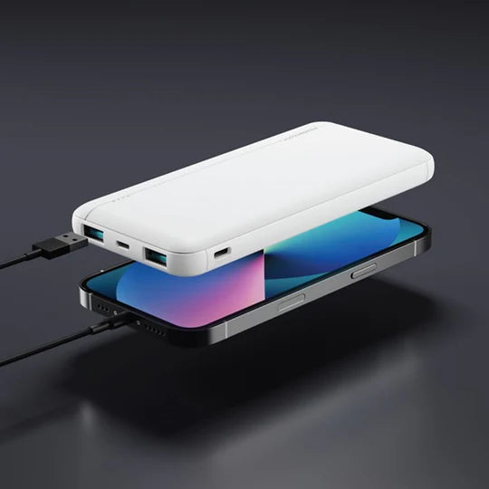Powerology 20000Mah Quick Charging Power Bank White
