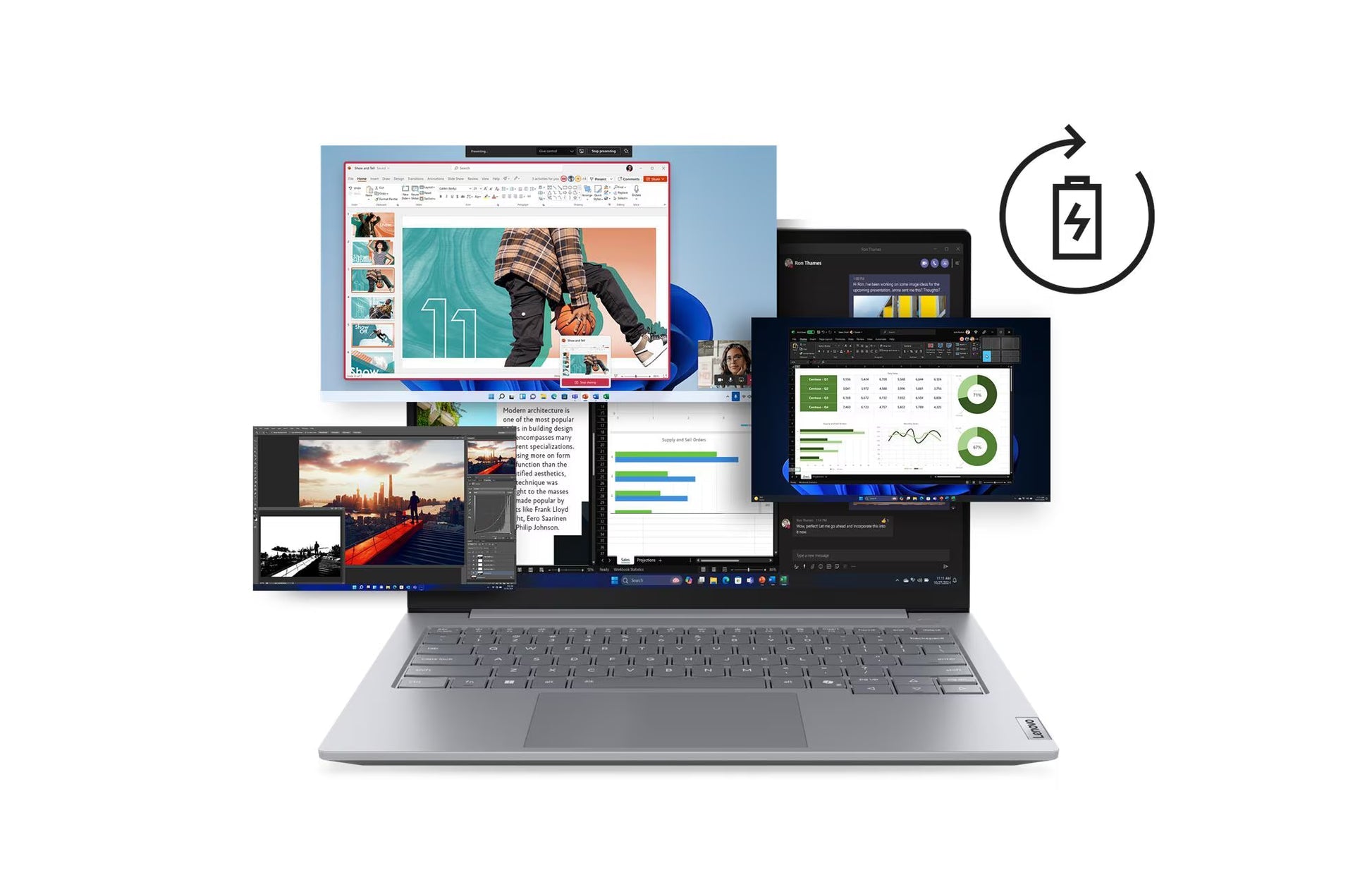 Lenovo ThinkBook 14 G8 / Ultra 7 255H / 8GB / 512GB